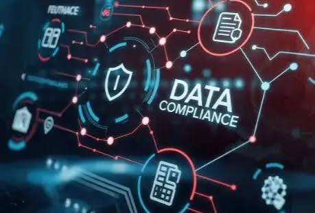 Data compliance network visualization
