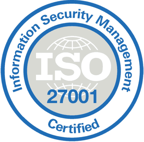 ISO/IEC 27001:2022 certified